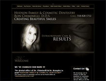 Tablet Screenshot of hudsondentistry.com
